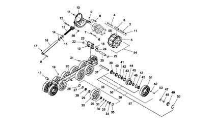 terex skid steer r070t|terex posi track loader parts.